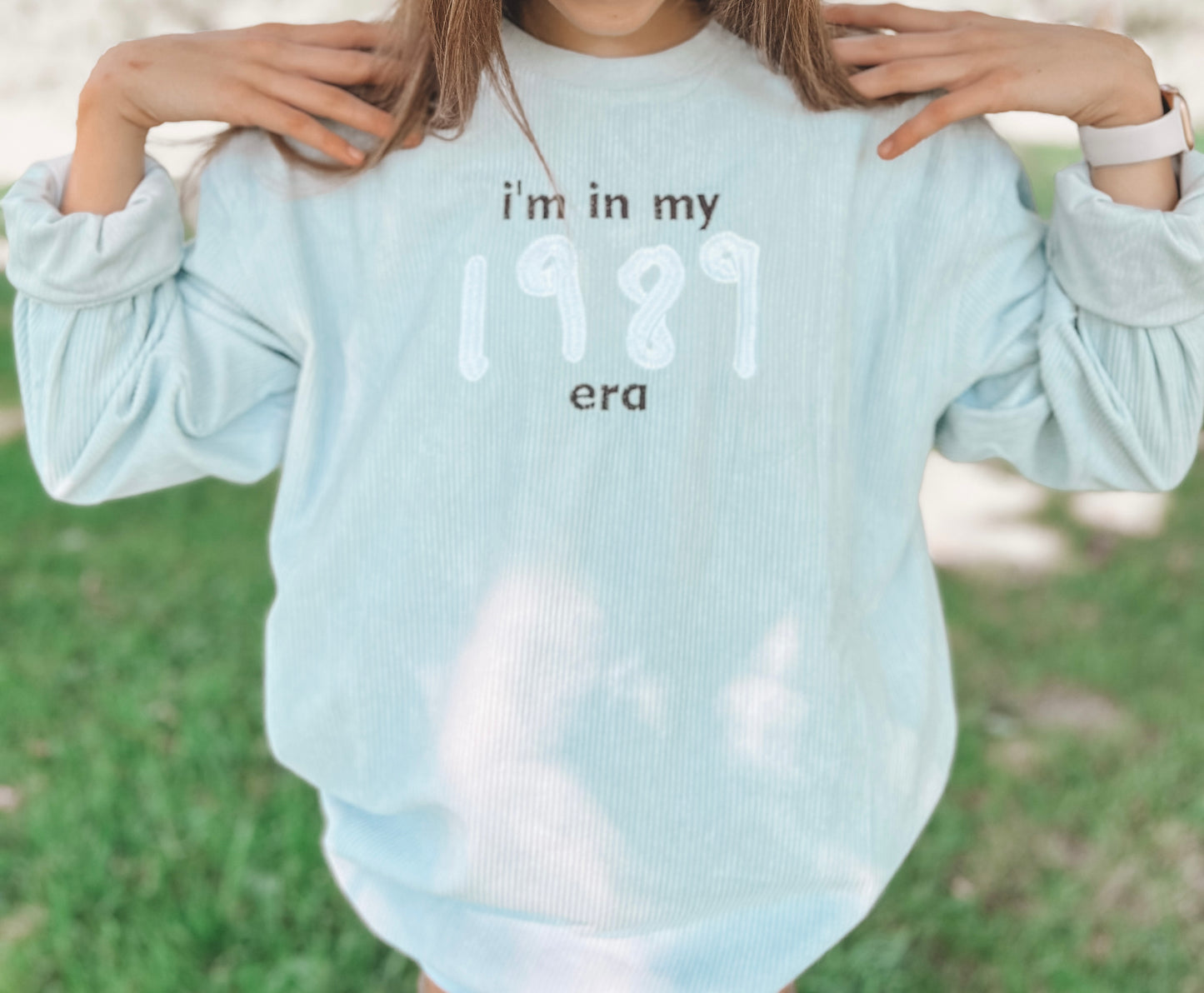 IN MY 1989 ERA CORDED CREWNECK