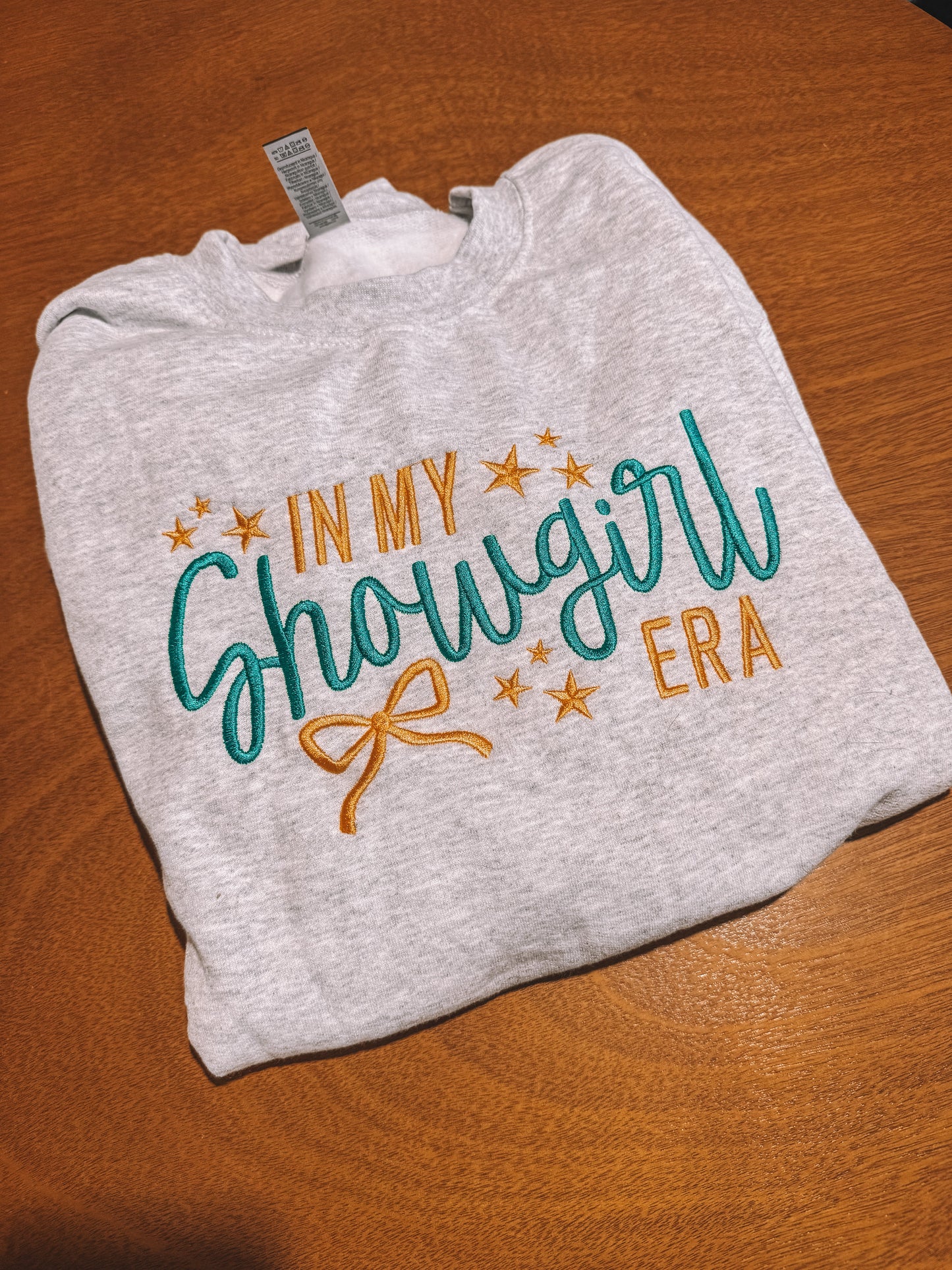 In My Show Girl Era Embroidered Sweatshirt