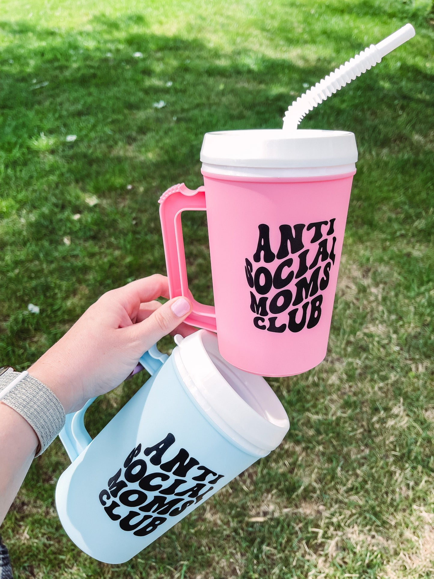 Anti Social Moms Club Trucker Mug
