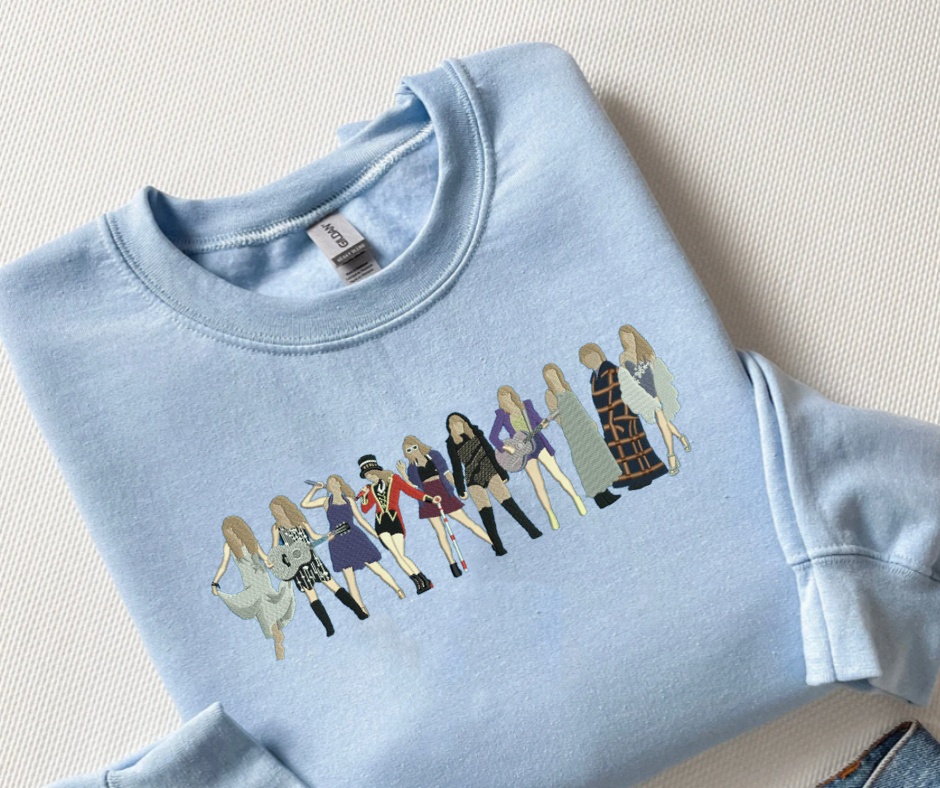 Eras Silhouette Embroidered Sweatshirt