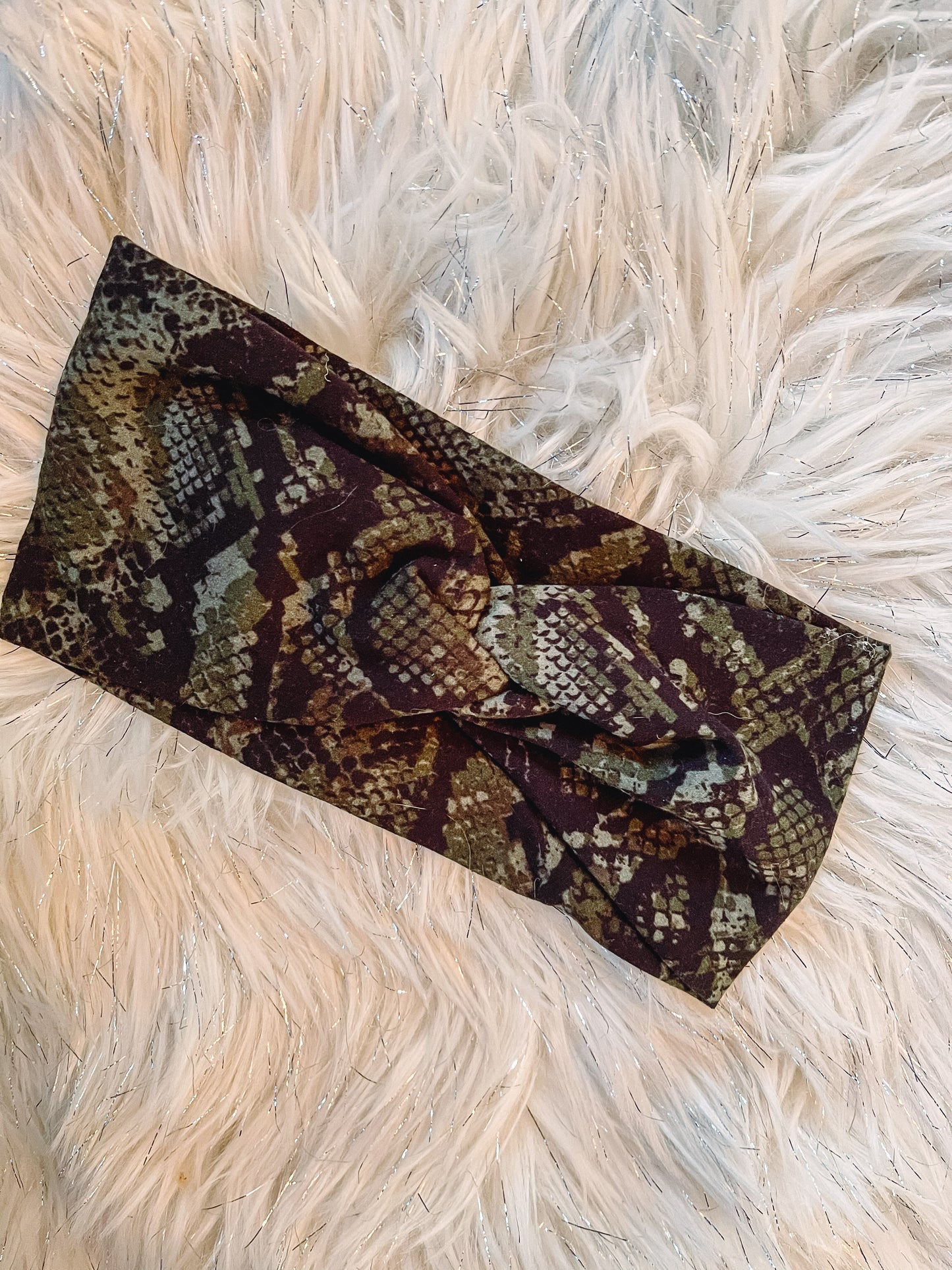 Snakeskin Headband
