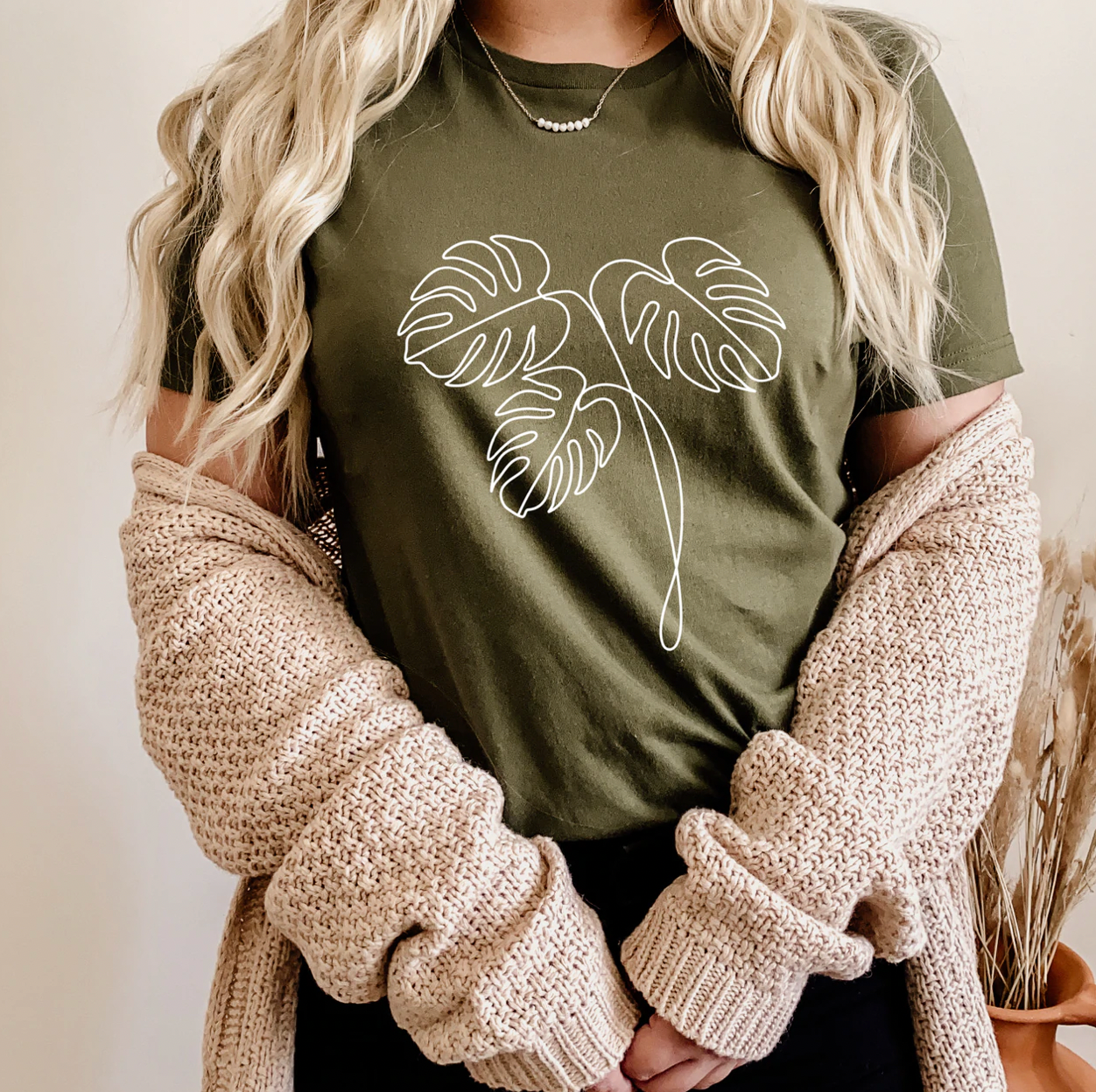Plant Silhouette Graphic Tee