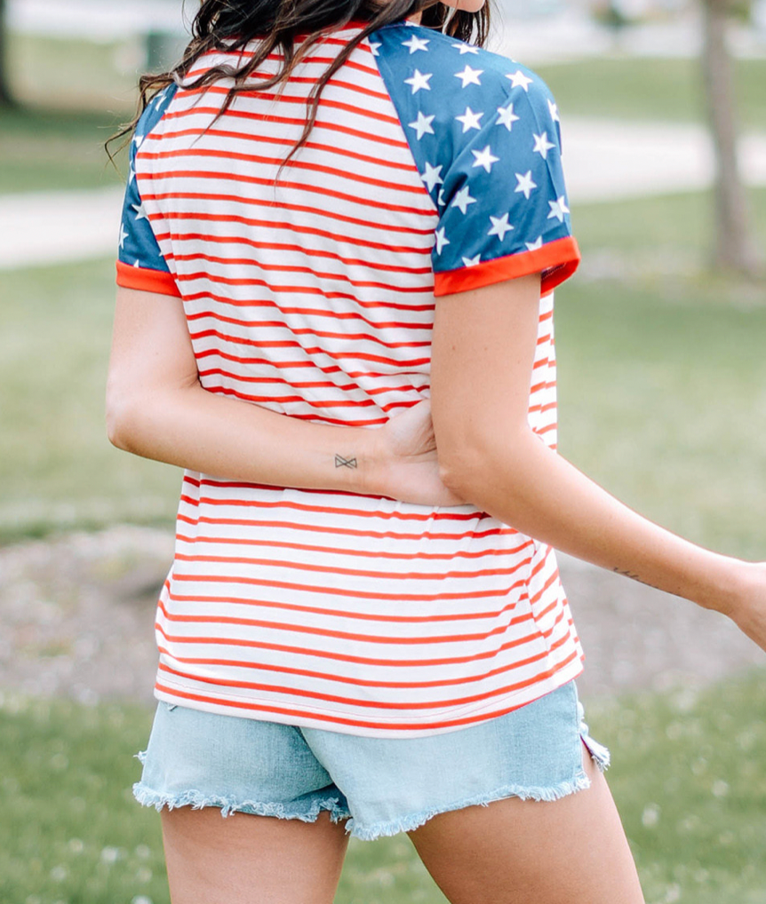 Stars + Stripes Tee
