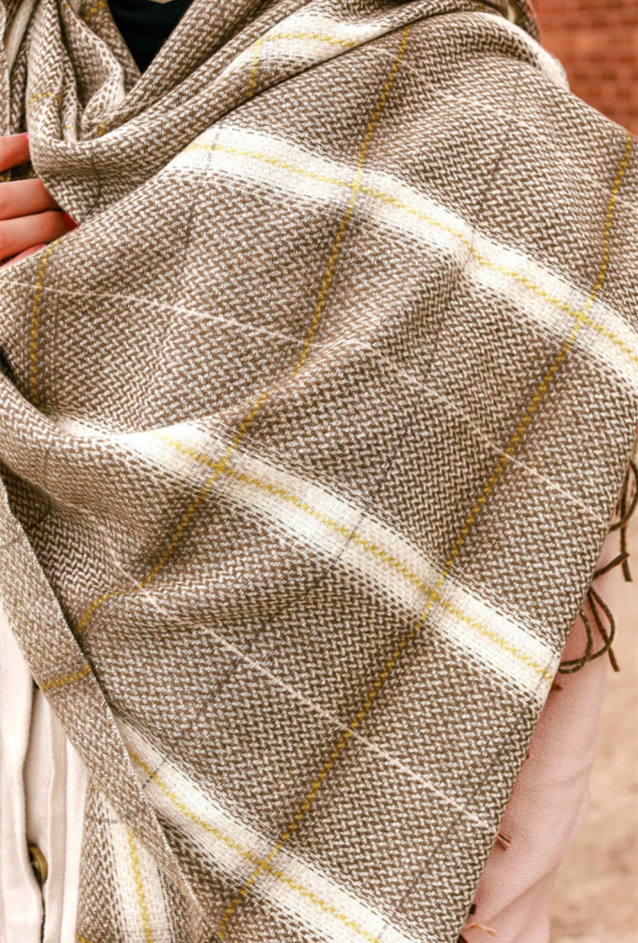 Days Like These Plaid Scarf