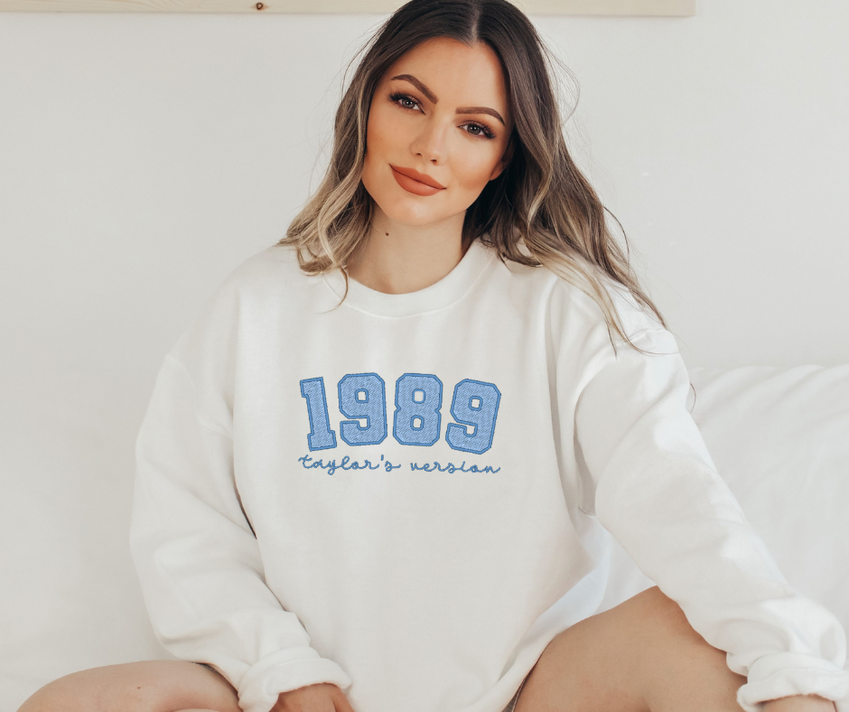 1989 TV Embroidered Sweatshirt