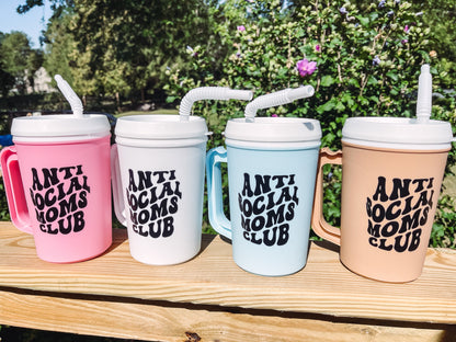 Anti Social Moms Club Trucker Mug