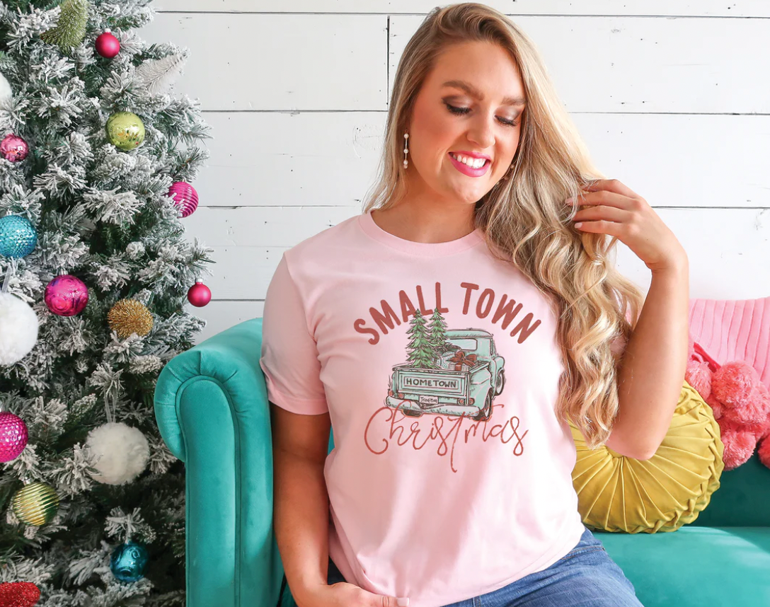 Small Town Christmas Tee