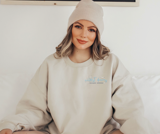 Wildest Dreams Embroidered Sweatshirt