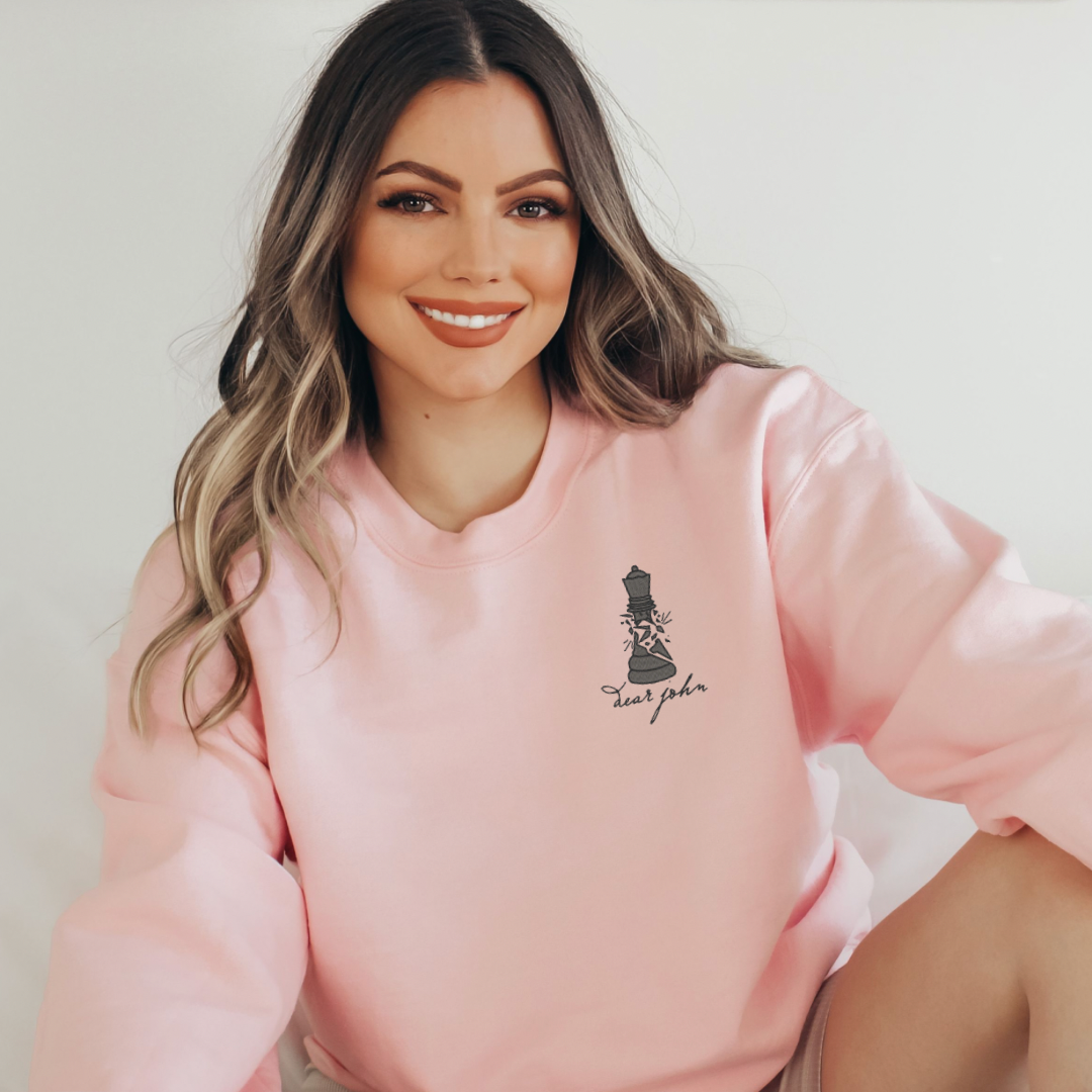 Dear John Embroidered Sweatshirt