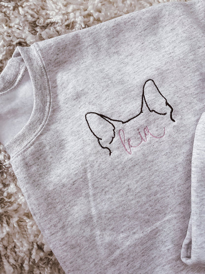 Custom Pet Sweatshirts + Tee