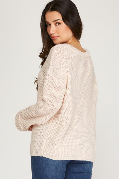 Karma Knit Sweater