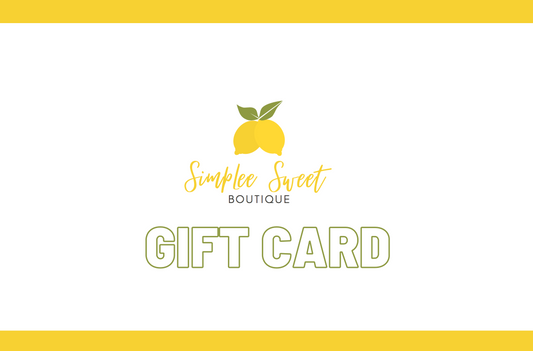 SimpLee Sweet Boutique Gift Card