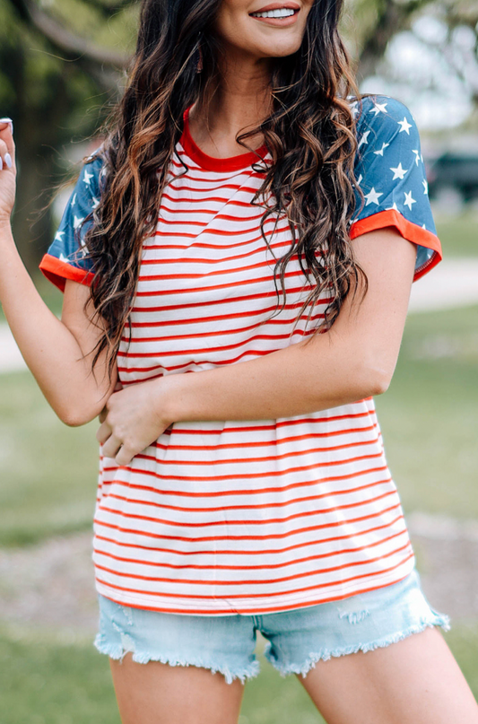 Stars + Stripes Tee