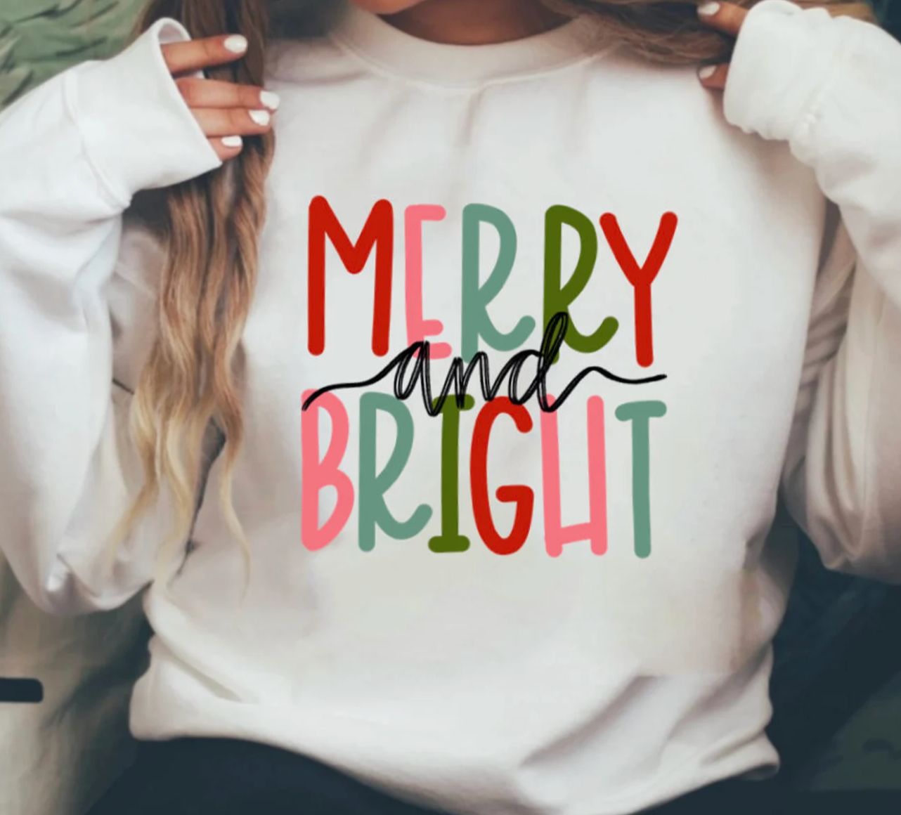 Merry + Bright Sweatshirt