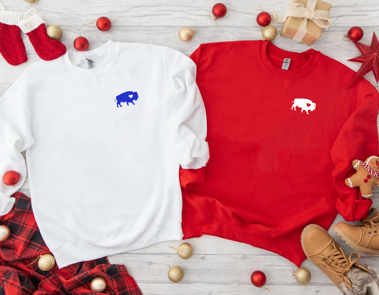 Buffalo Embroidered Sweatshirt