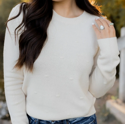 Emery Cream Sweater