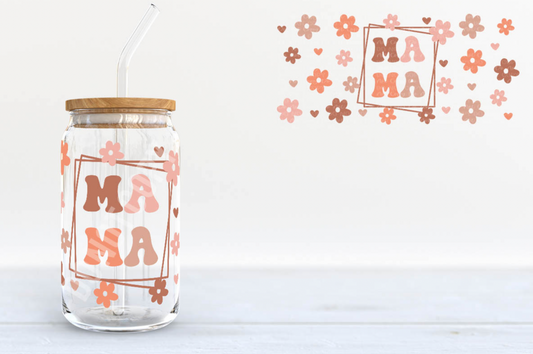 Boho Floral Mama Cup