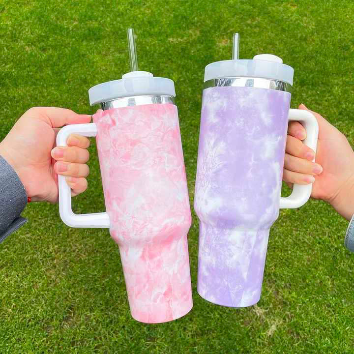 TIE DYE 40oz TUMBLERS